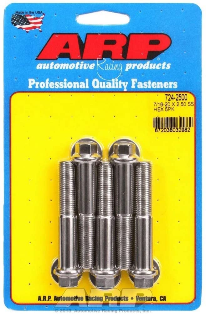 Hex Bolt ARP (724-2500), Stainless Steel