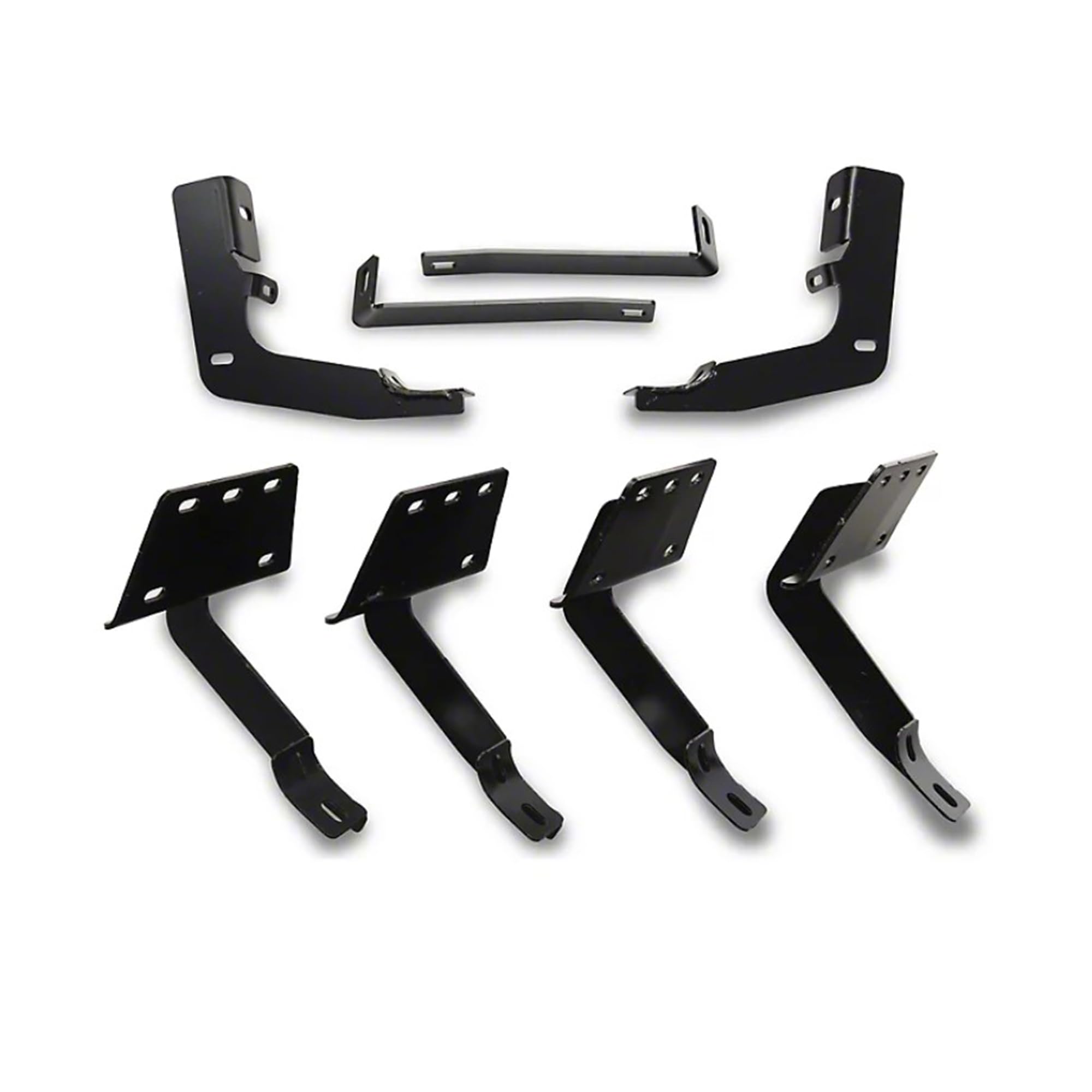 Extreme Black Horse Wheel-to-Wheel Side Steps Stainless Steel Compatible with 2019-2025 Ram 1500 Crew Cab (Excl. 19-25 Ram 1500 Classic)-DOSS19-NL