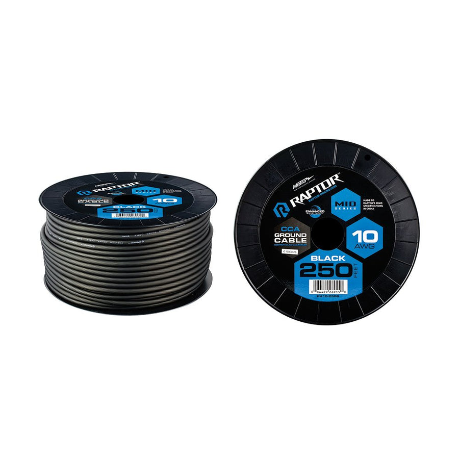 Power Cable Raptor R4BK10-250 MID Series (Black)