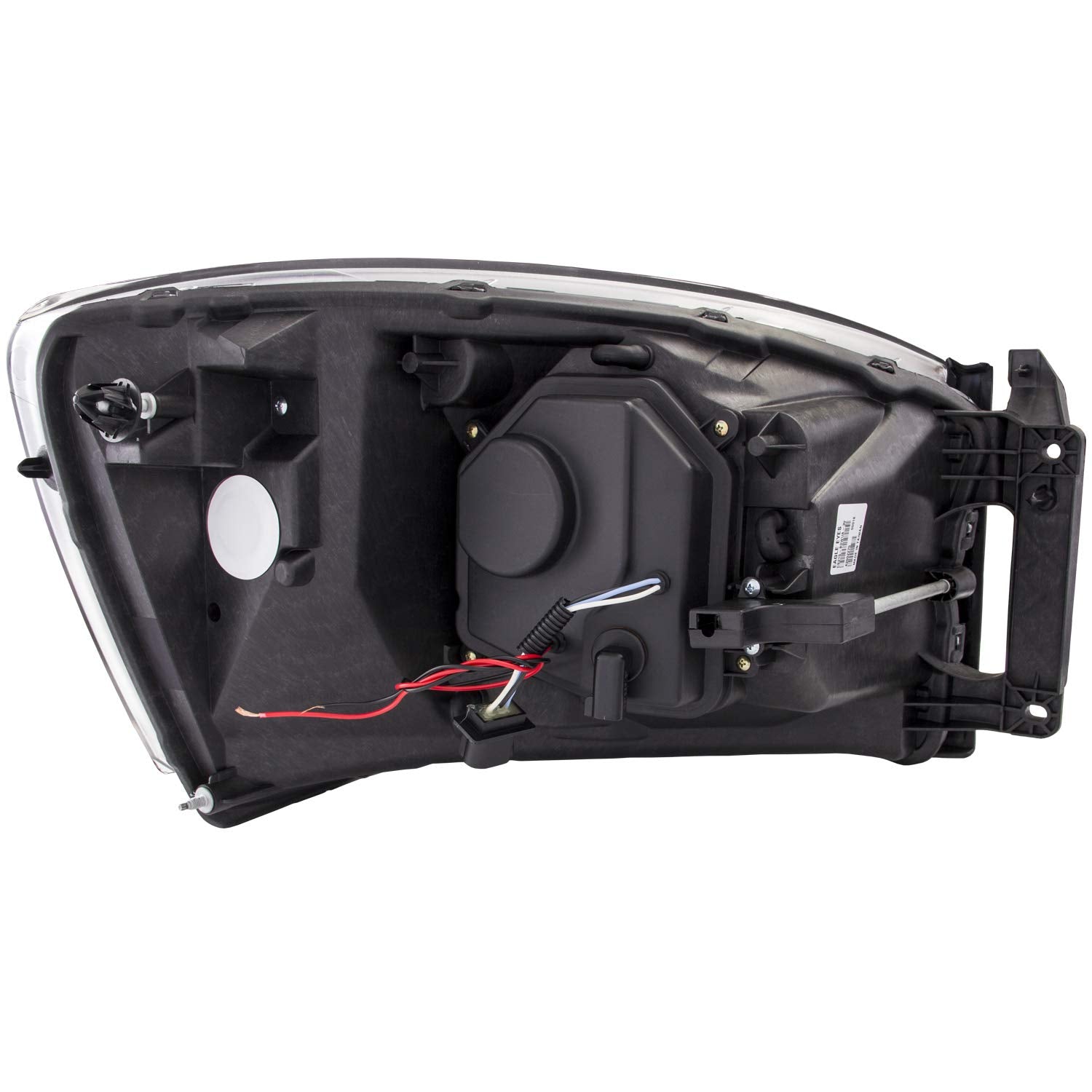DODGE RAM 1500 06-08 / RAM 2500/3500 06-09 PROJECTOR HEADLIGHTS U-BAR CHROME CLEAR Anzo USA
