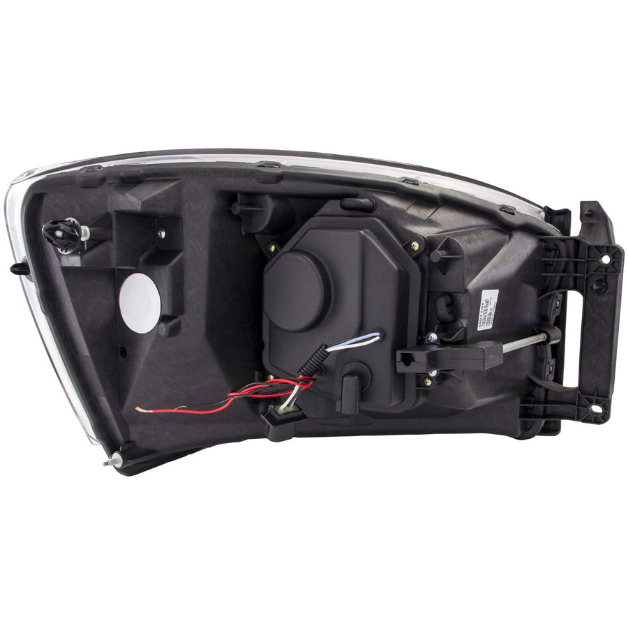 DODGE RAM 1500 06-08 / RAM 2500/3500 06-09 PROJECTOR HEADLIGHTS U-BAR CHROME CLEAR Anzo USA
