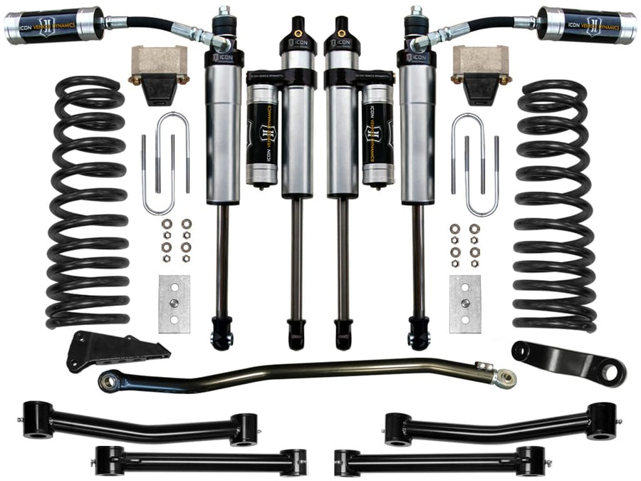 4.5" Lift ICON Stage 4 Suspension System, Compatible with 2009-12 Ram 2500/3500, K214553T