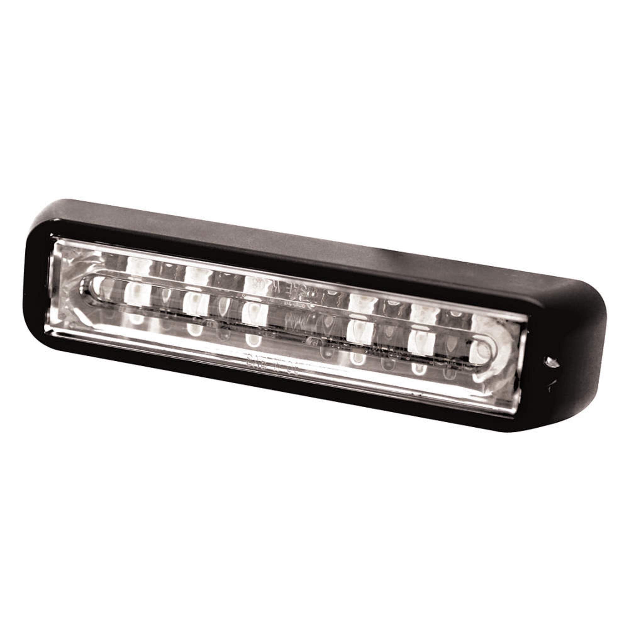 Ecco Ed3766ag Safety Group Directional Led: Dual Color, Surface Mount, 12-24vdc, 11 Flash Patterns, Amber/Green