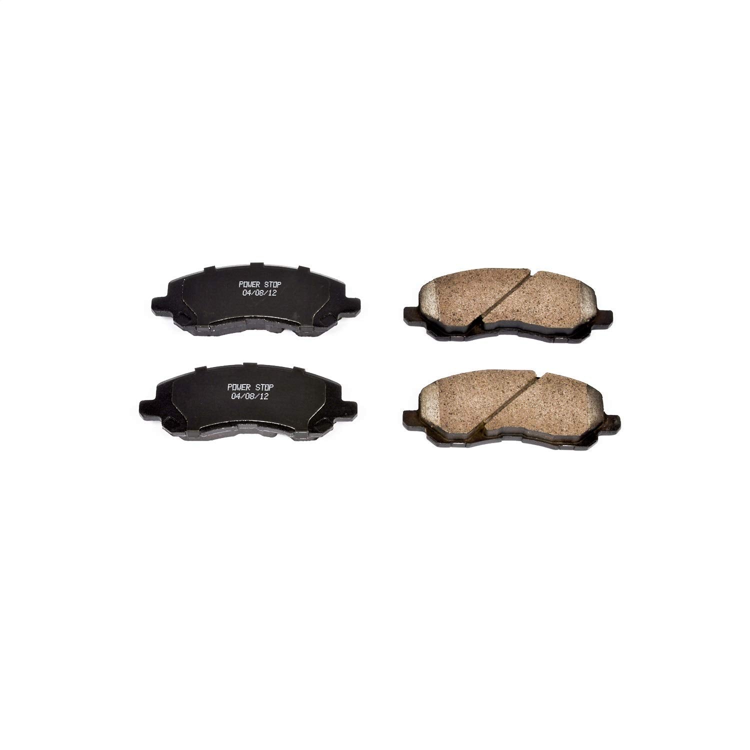 Power Stop Z16 Evolution 16-866 Front Ceramic Brake Pads For Chrysler 200 Sebring Dodge Avenger Caliber Stratus Jeep Compass Patriot Mitsubishi Eclipse Galant Lancer Outlander [Application Specific]