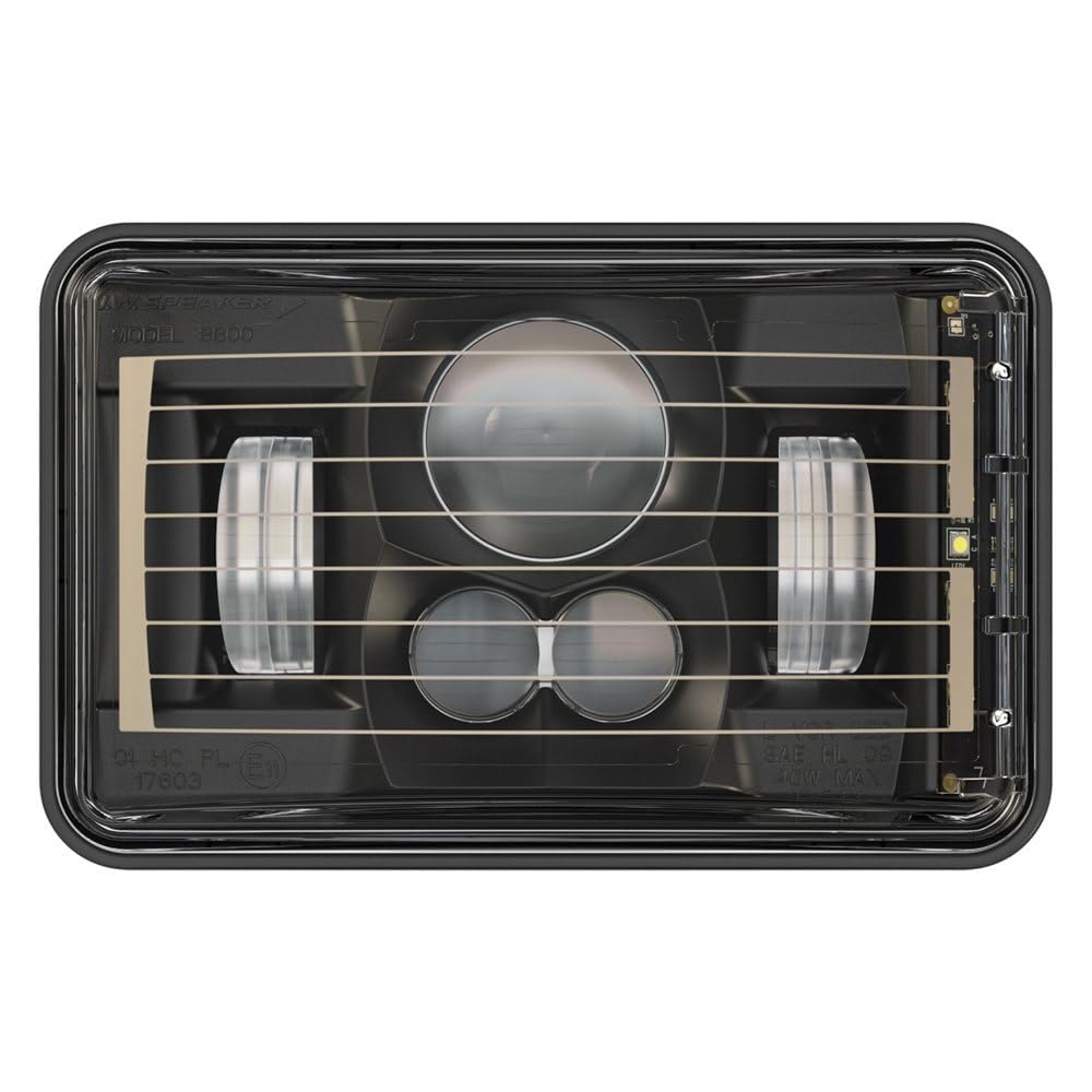 JW Speaker 8800H Ev2 12/24V Lb. SAE/Ece HTD Black - 552651 J.W.