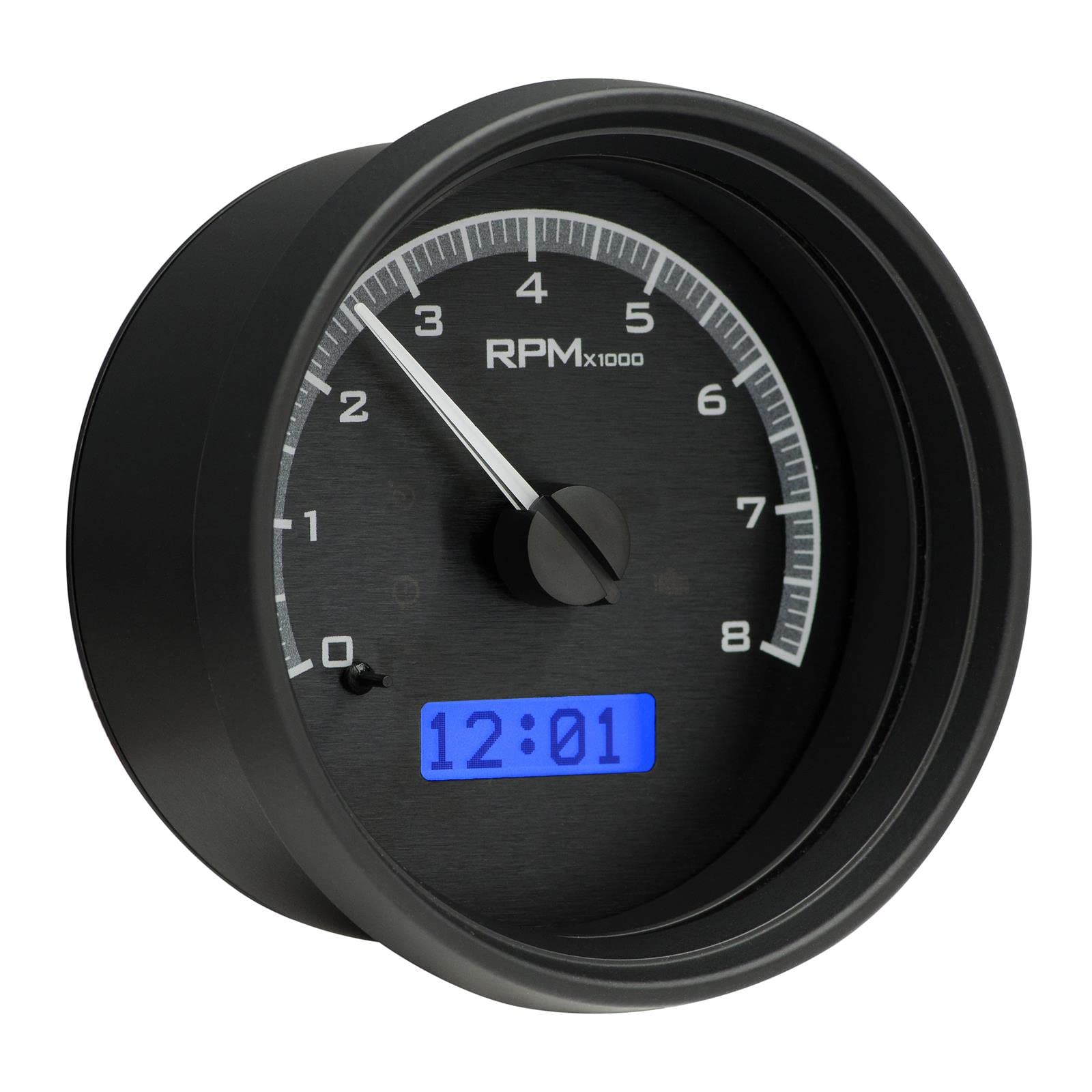 Dakota Digital 70-81 Pontiac Firebird Dash Analog Gauge Cluster Kit Black Alloy White VHX-70P-FIR-K-W