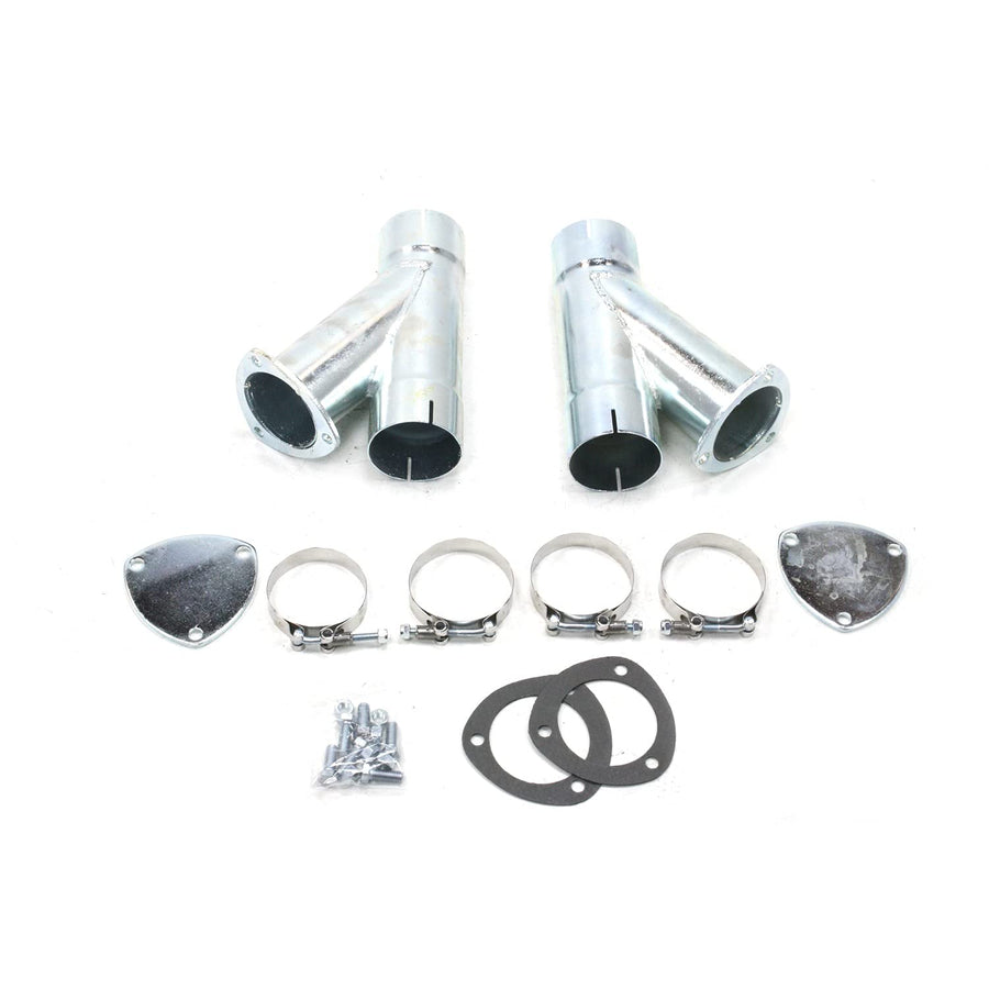 Exhaust Cut-Out Hookup Kit Patriot H1132 3" - Pair