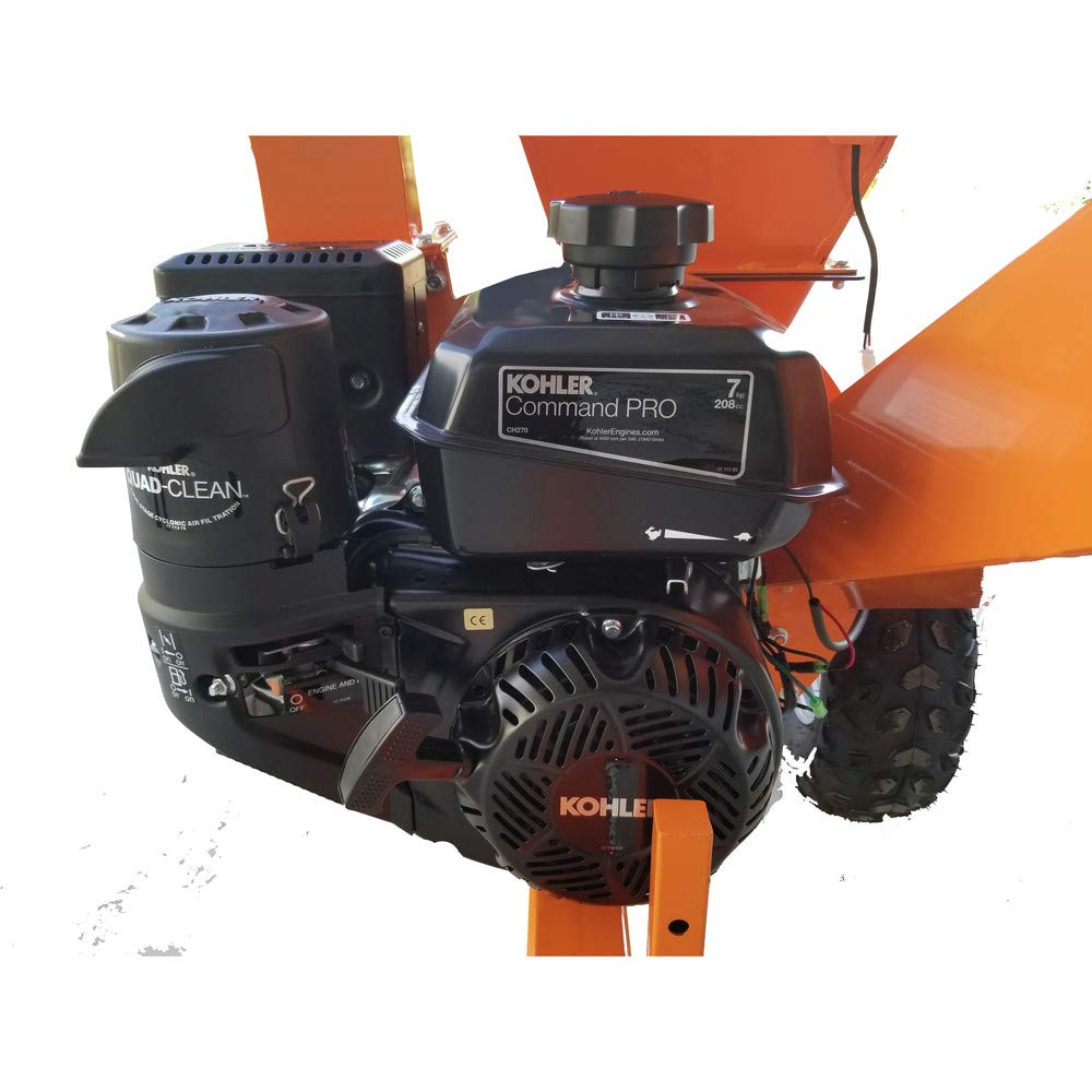 3-Inch DK2 7 HP 208 cc Chipper Shredder Vacuum