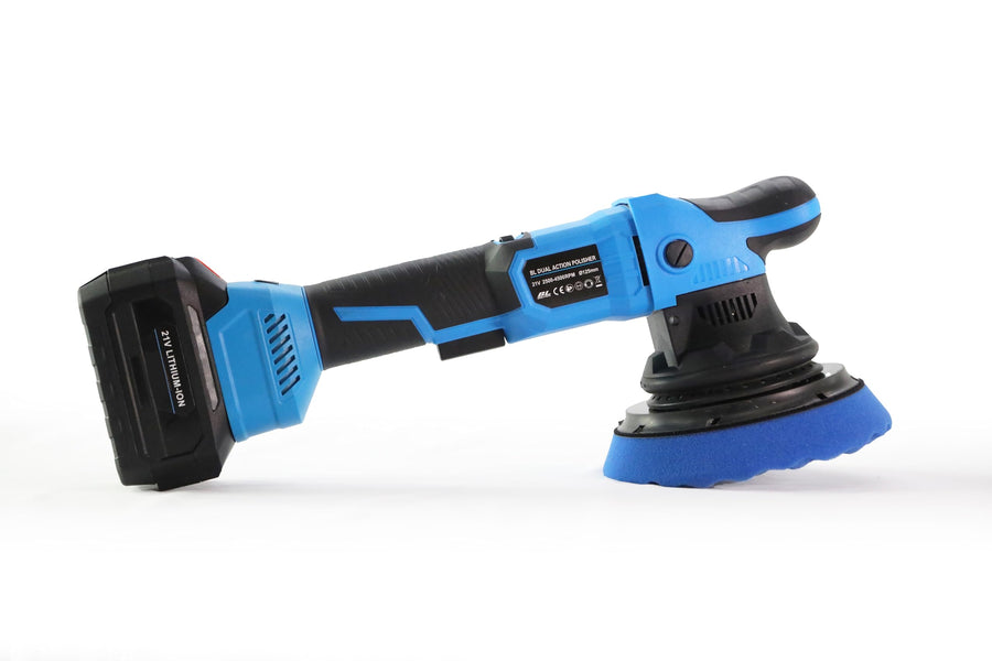 Random Cordless Orbital Polisher Buffer 21mm Swing For Easy Paint Correction Dual Action 2000 – 4500 RPM Rechargeable Battery