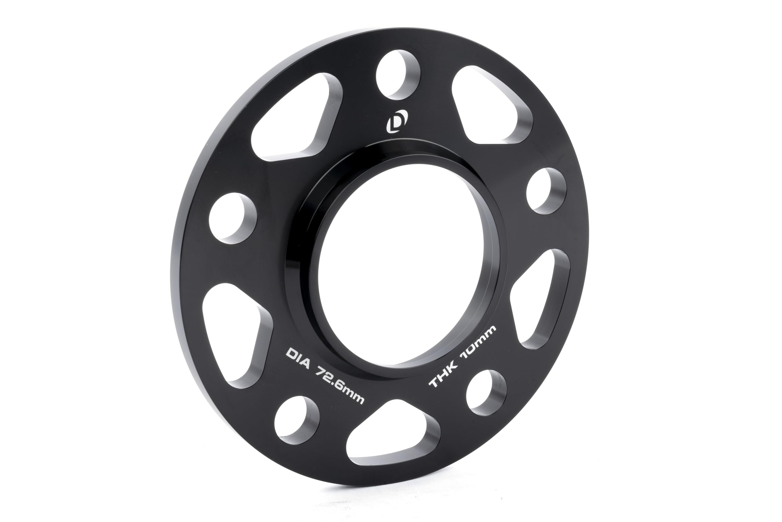 Dinan Wheel Spacers D210-2039 5x120 Bolt Circle 72.6mm Center Bore 10mm Thick Pair