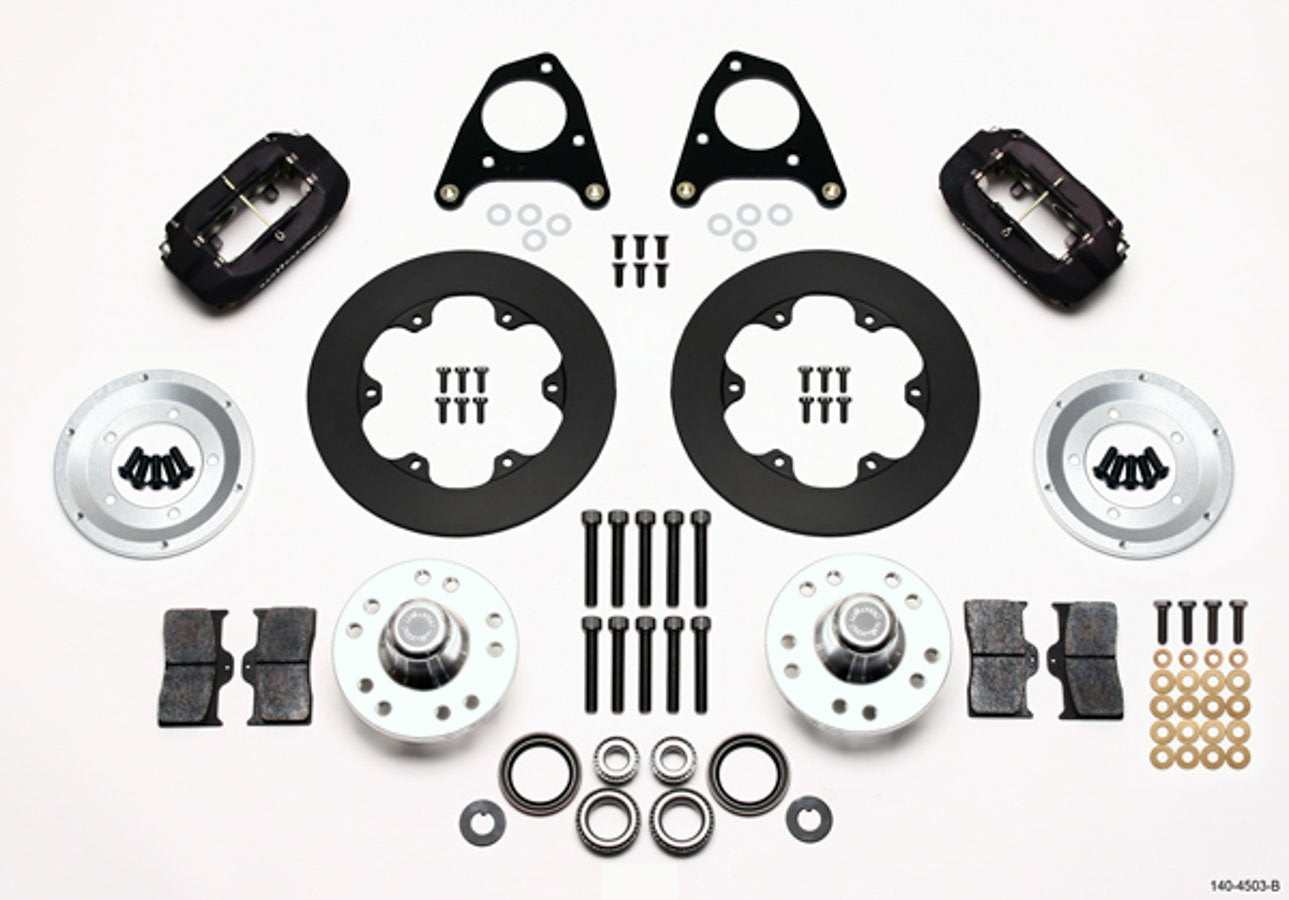 Medium Wilwood Front Billet Brake Kit for 87-93 Mustang / 84-86 SVO