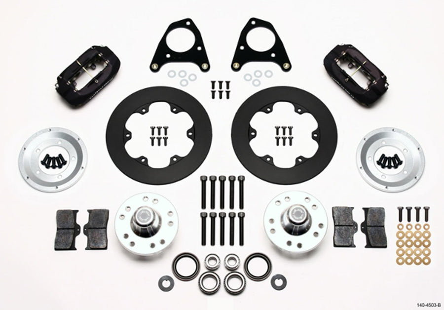 Medium Wilwood Front Billet Brake Kit for 87-93 Mustang / 84-86 SVO