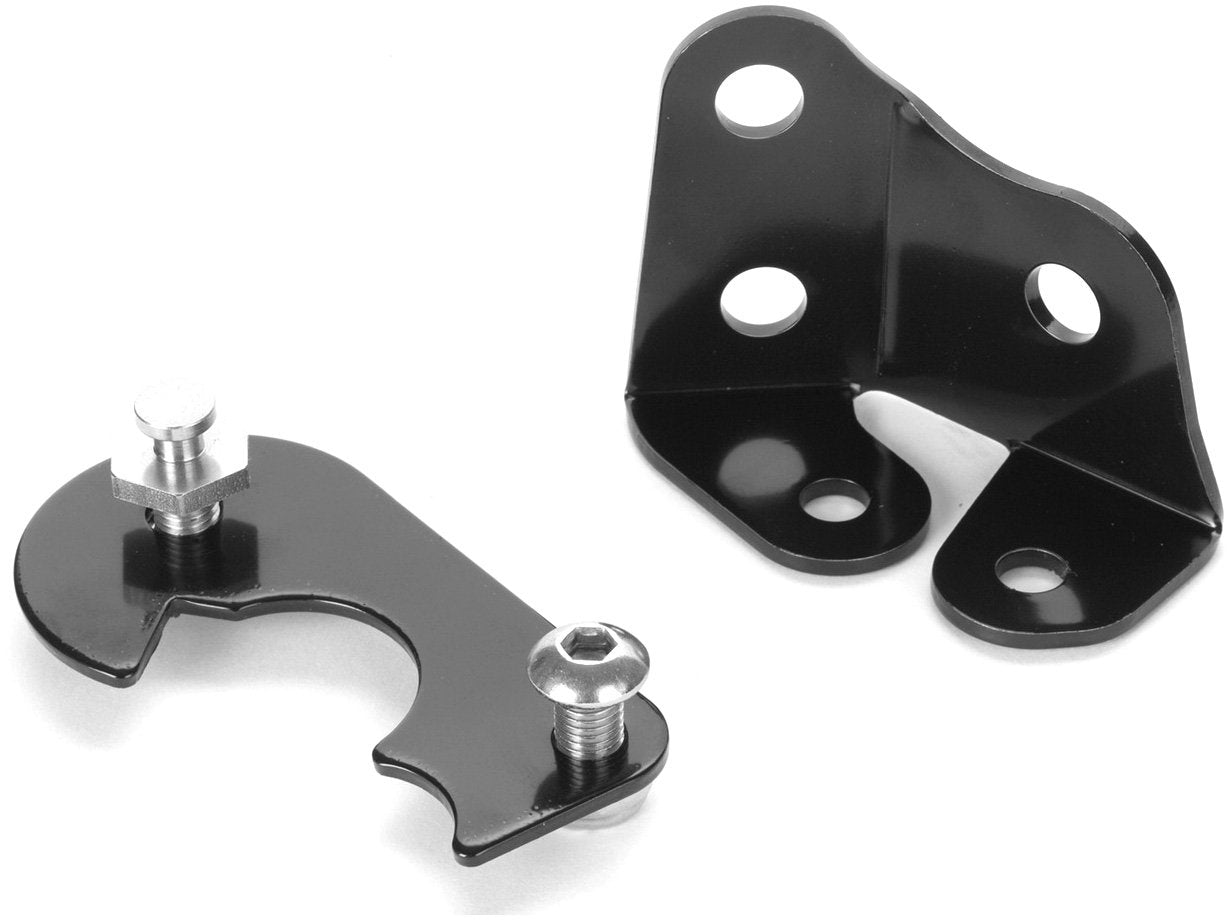 Black Finish Lokar Stainless Steel Throttle Cable Bracket for GM 502 Ramjet Engine