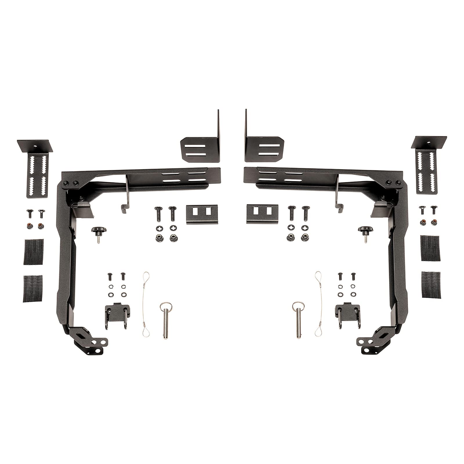 Pelican Case Cargo - SDDLMT2A Saddle Bed Mount Kit for Flange Mounting Bedrail (Compatible with Cases BX55S BX85S)