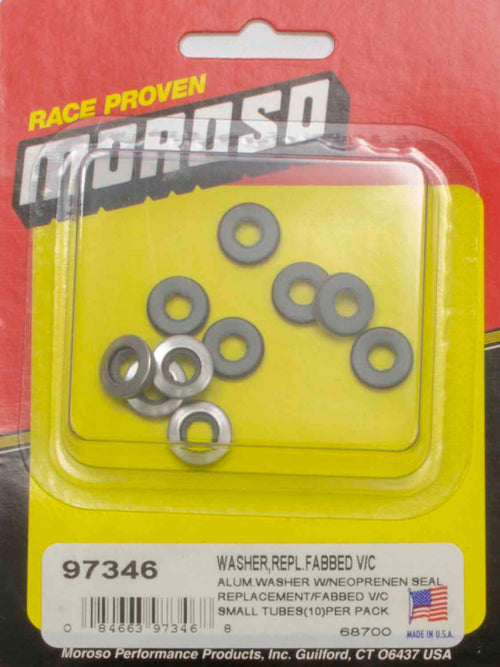 WASHERS, FABBED Moroso VALVE COVERS