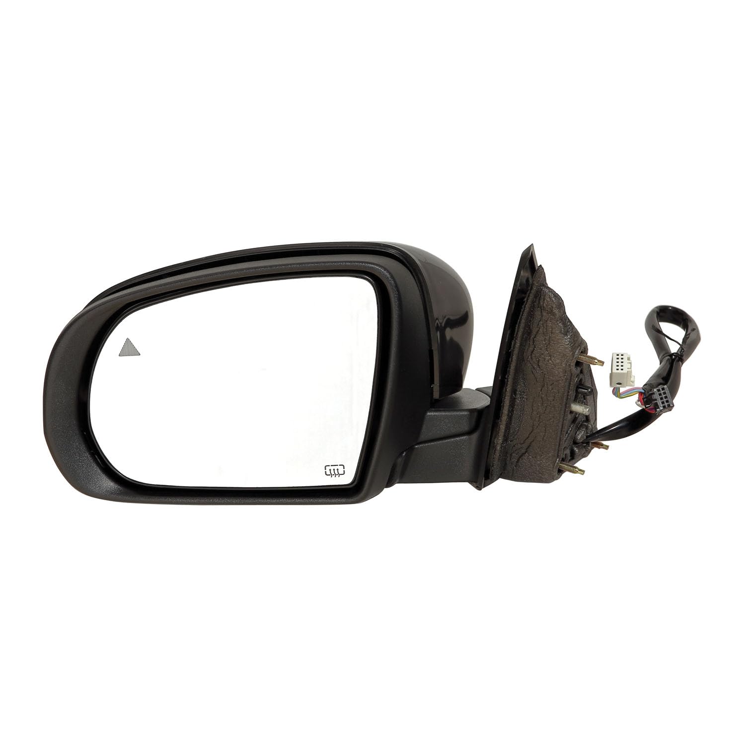 DOT Certified Mirror ACK For Jeep Cherokee 2014 15 16 17 2018 Power Heated with SGL with Puddle without MEMO with BLIND SPOT DETECTION Driver Side(PTM) | 1UV67TZZAD | CH1320428