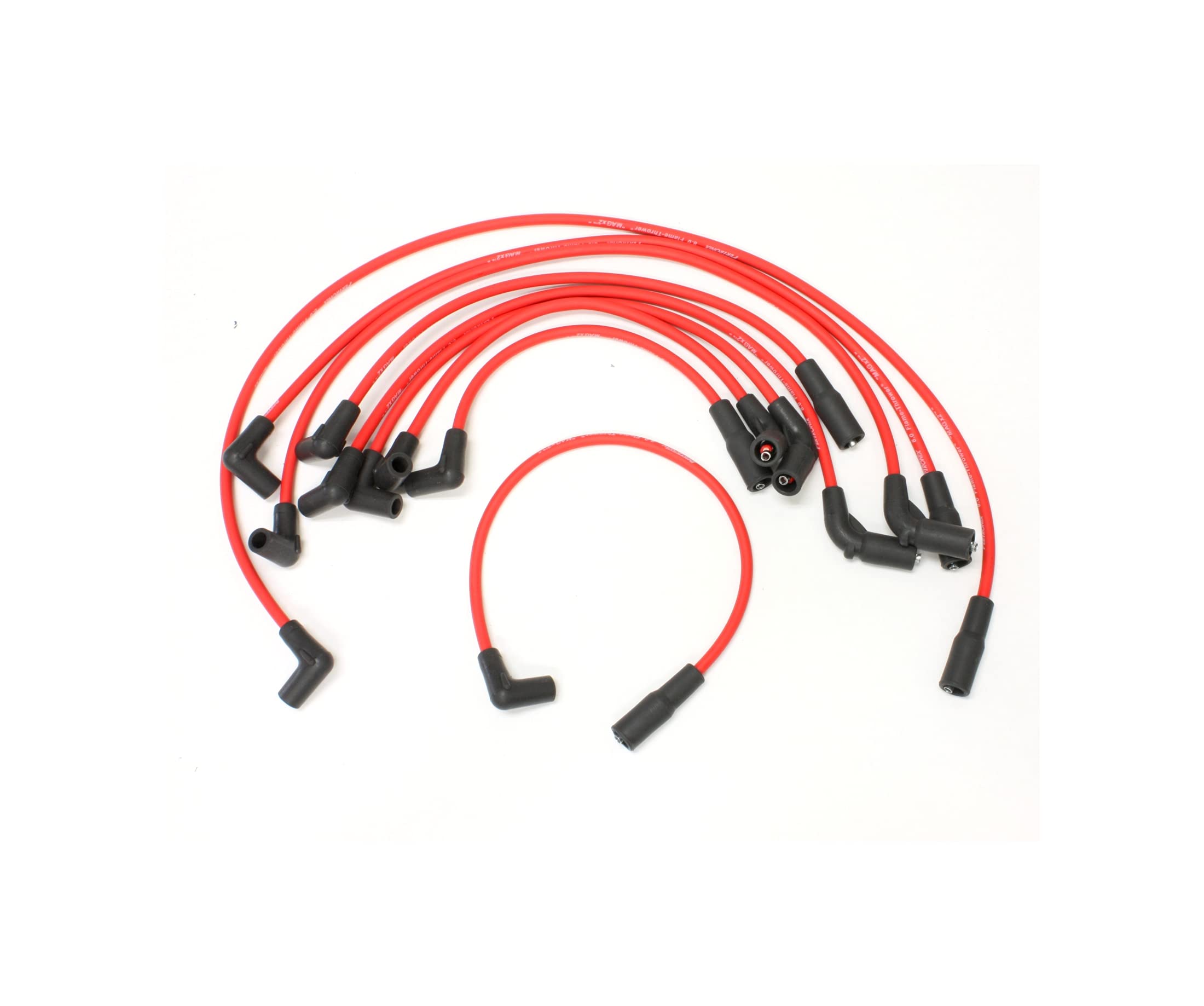Pertronix 808421 Red Flame-Thrower 8mm Spark Plug Wire for 8-Cylinder Camaro 5.7L LT1 Engine