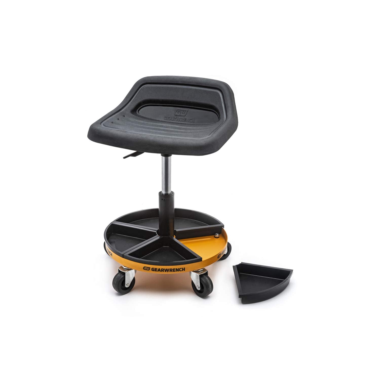 Adjustable Height GEARWRENCH Swivel Mechanics Seat, 18" To 22" - 86994