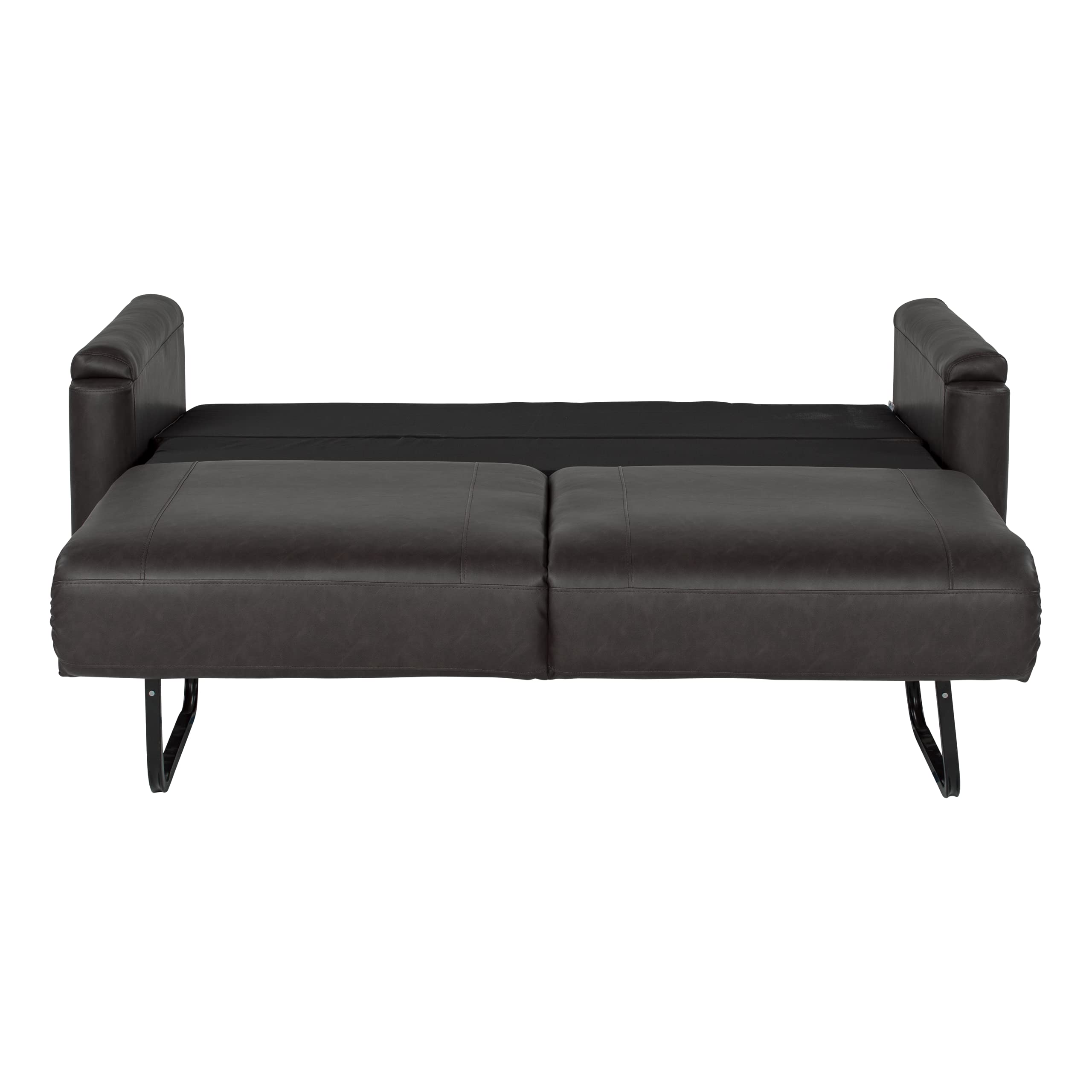 72" Thomas Payne Millbrae RV Tri-Fold Sofa with PolyHyde Fabric, Couch-to-Bed Conversion, Removeable Back, Easy Installation for Travel Trailers, 5th Wheels and Motorhomes - 2020128894