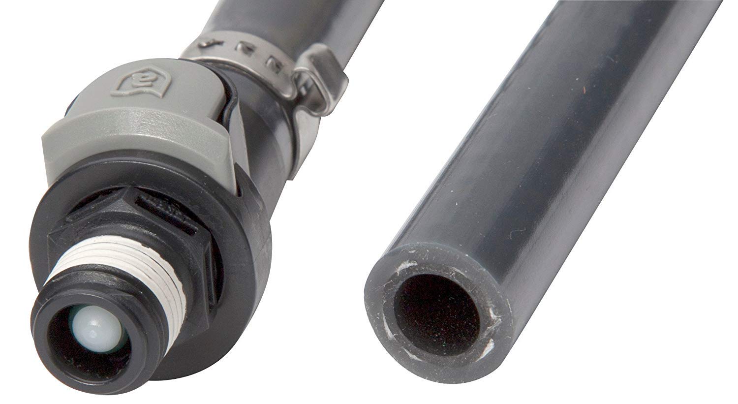 Marine Boat Fuel Line Kit Attwood 93806UUS7 with Universal Sprayless Fuel Connector, 6-Foot x 3/8-Inch - Universal