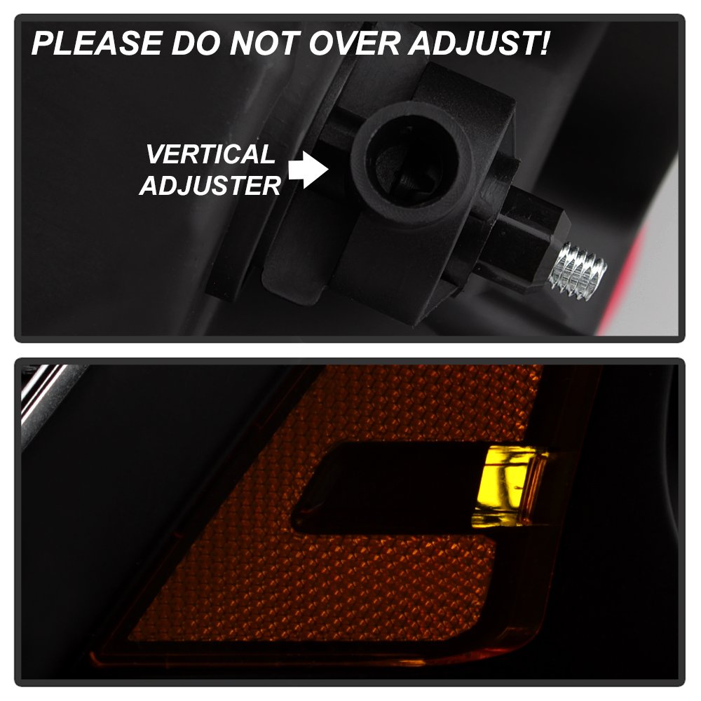 OEM Style Xtune Headlight (HD-JH-DR13-OE-BK) (POE)
