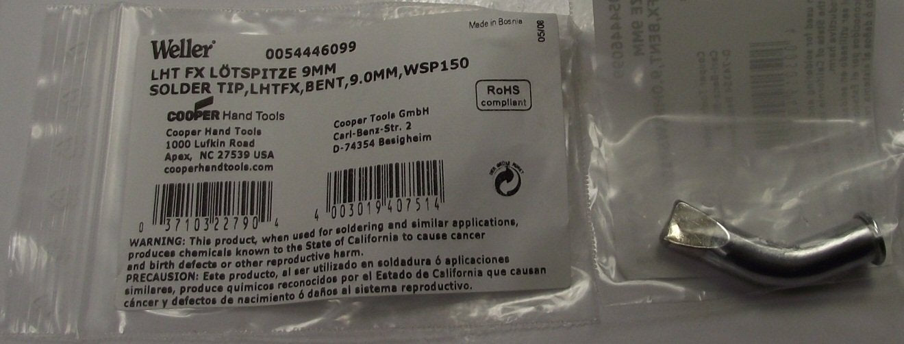 Weller Hand Tools 0054446099 Soldering Tip