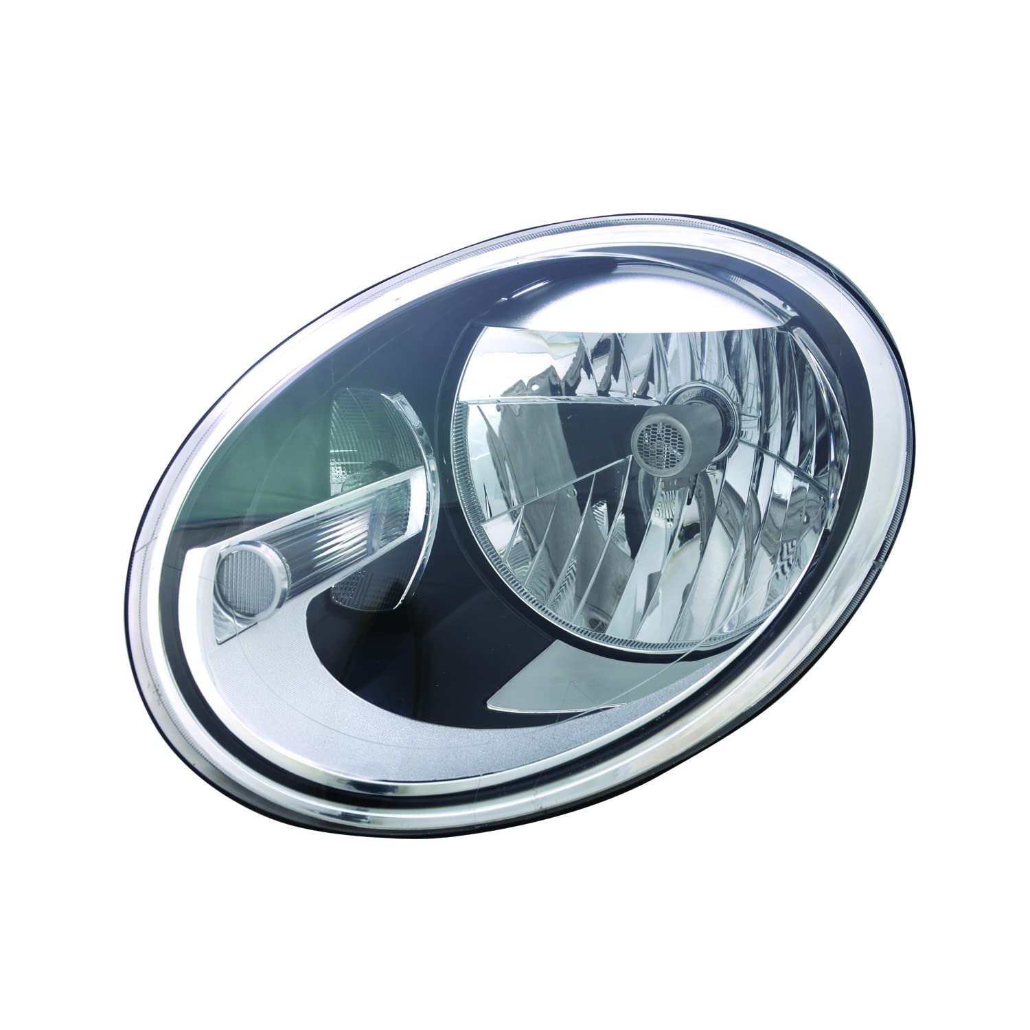 Left TYC Headlight Assembly Compatible with 2012-2019 Volkswagen Beetle