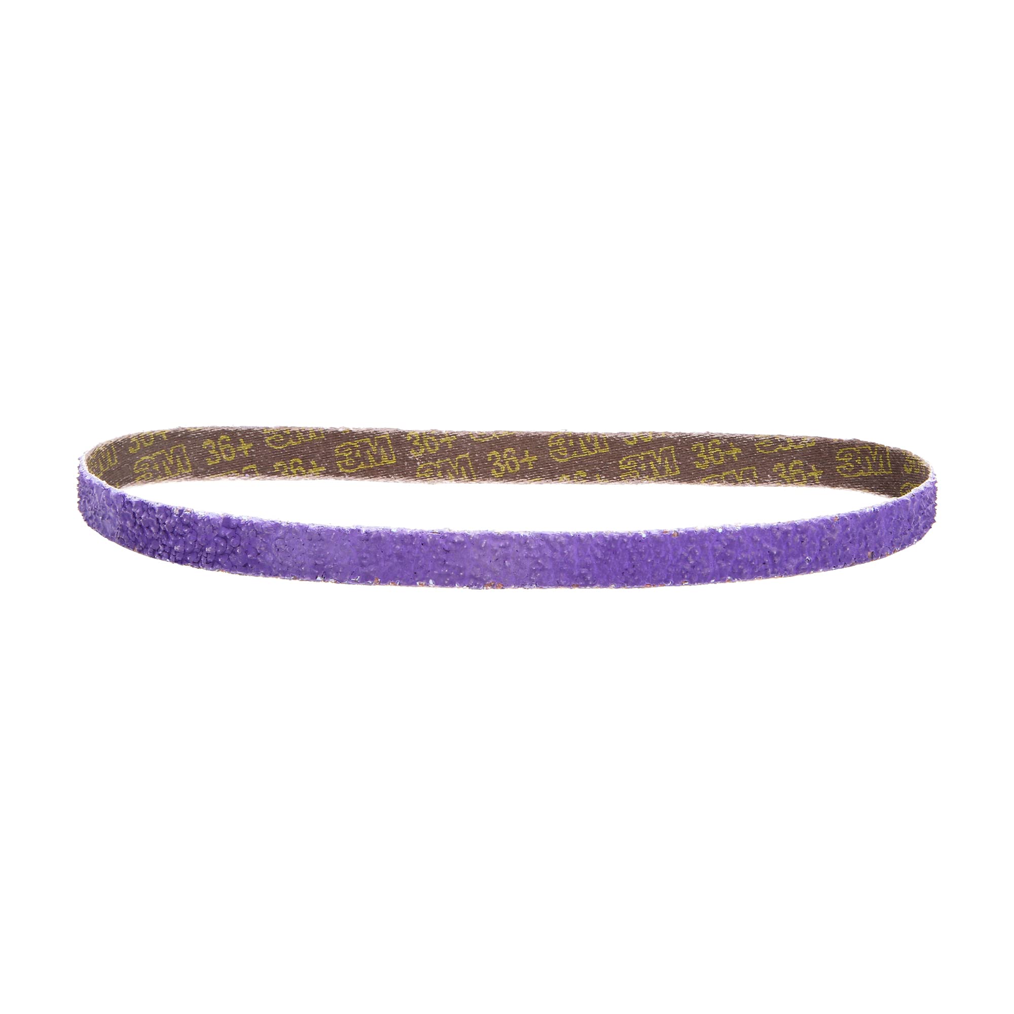 Cubitron II 3M File Belt, 33445, 60+ Grit, 1/2 in x 18 in, Pack of 10 File Belts, Resin Bonded, Spot Weld Removal