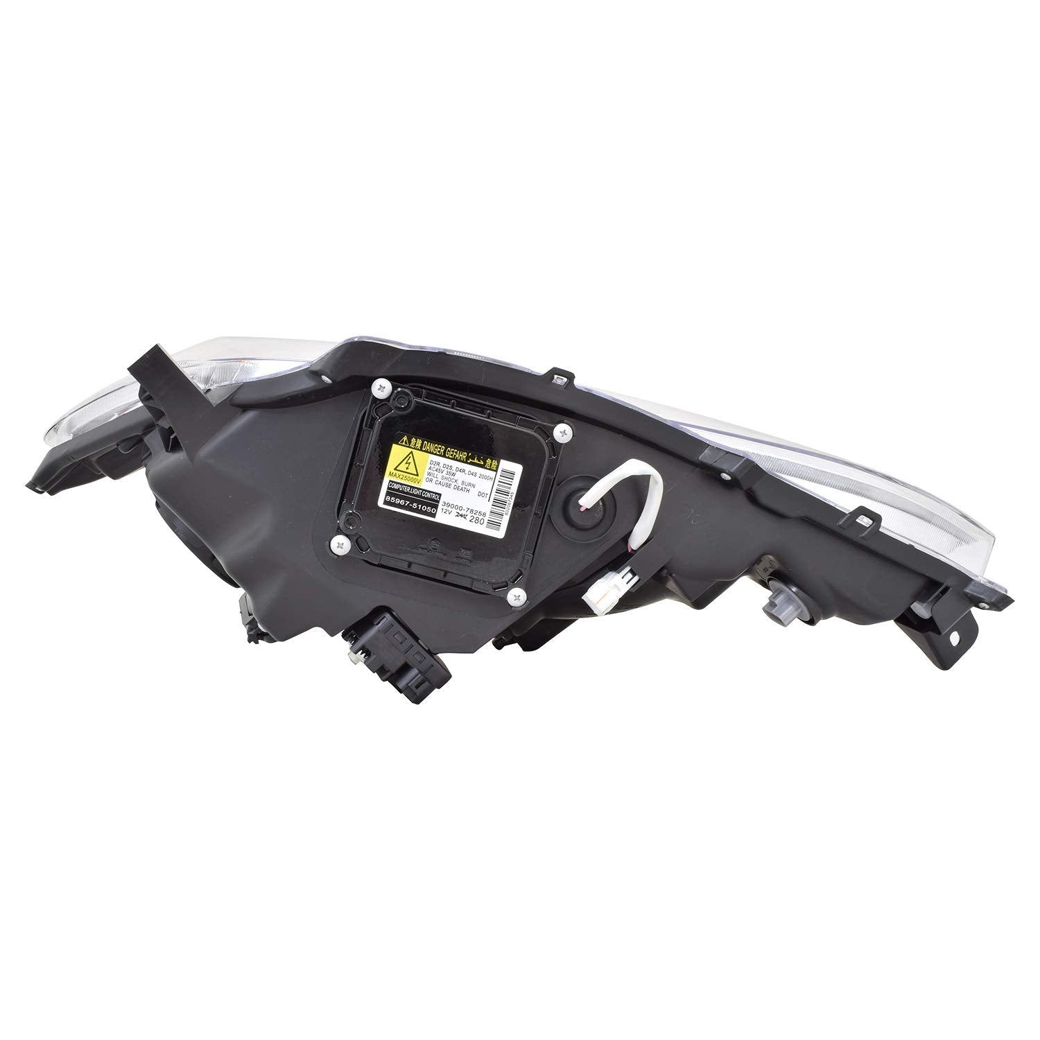 Right TYC Headlight Assembly Compatible with 2009-2012 Toyota Venza