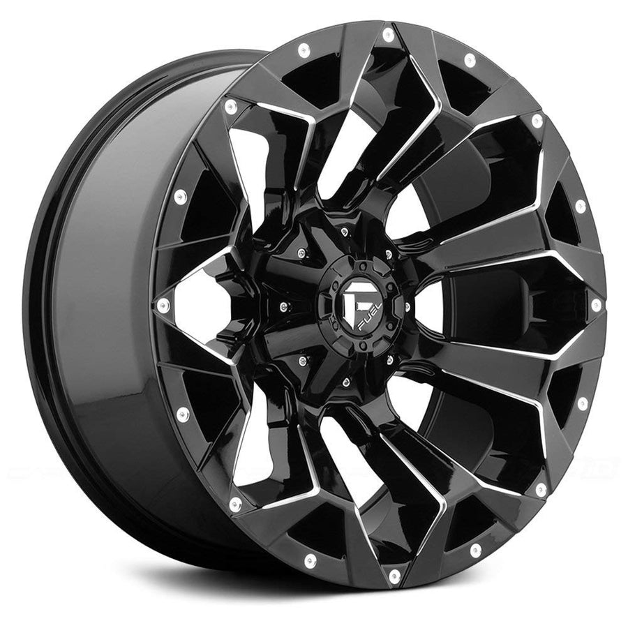 D576 Fuel 20X9 5X5.5/150 GL-BLK-MIL 01MM - D57620907050US