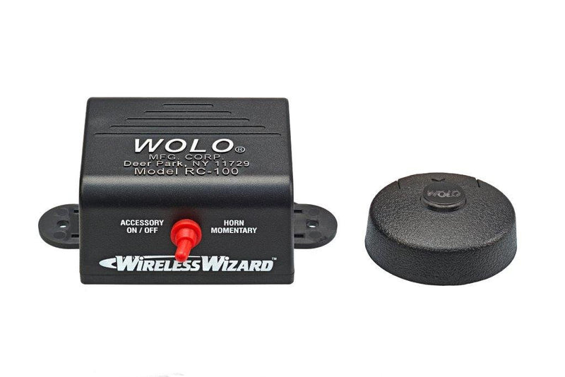 Wireless Wizard Wolo (RC-100 Universal Wireless Remote Control System, Black