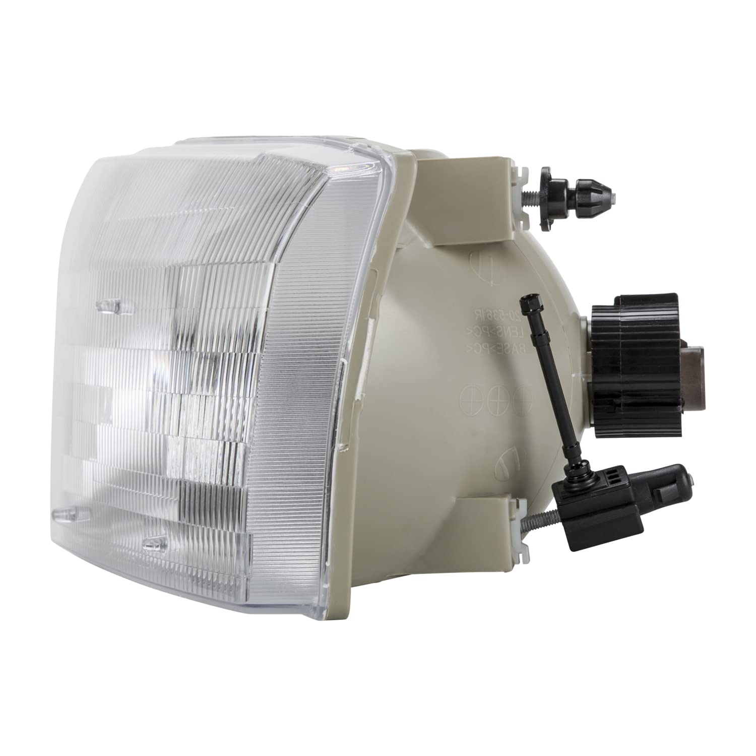 Left TYC Headlight Assembly Compatible with 1999-2001 Ford F-250