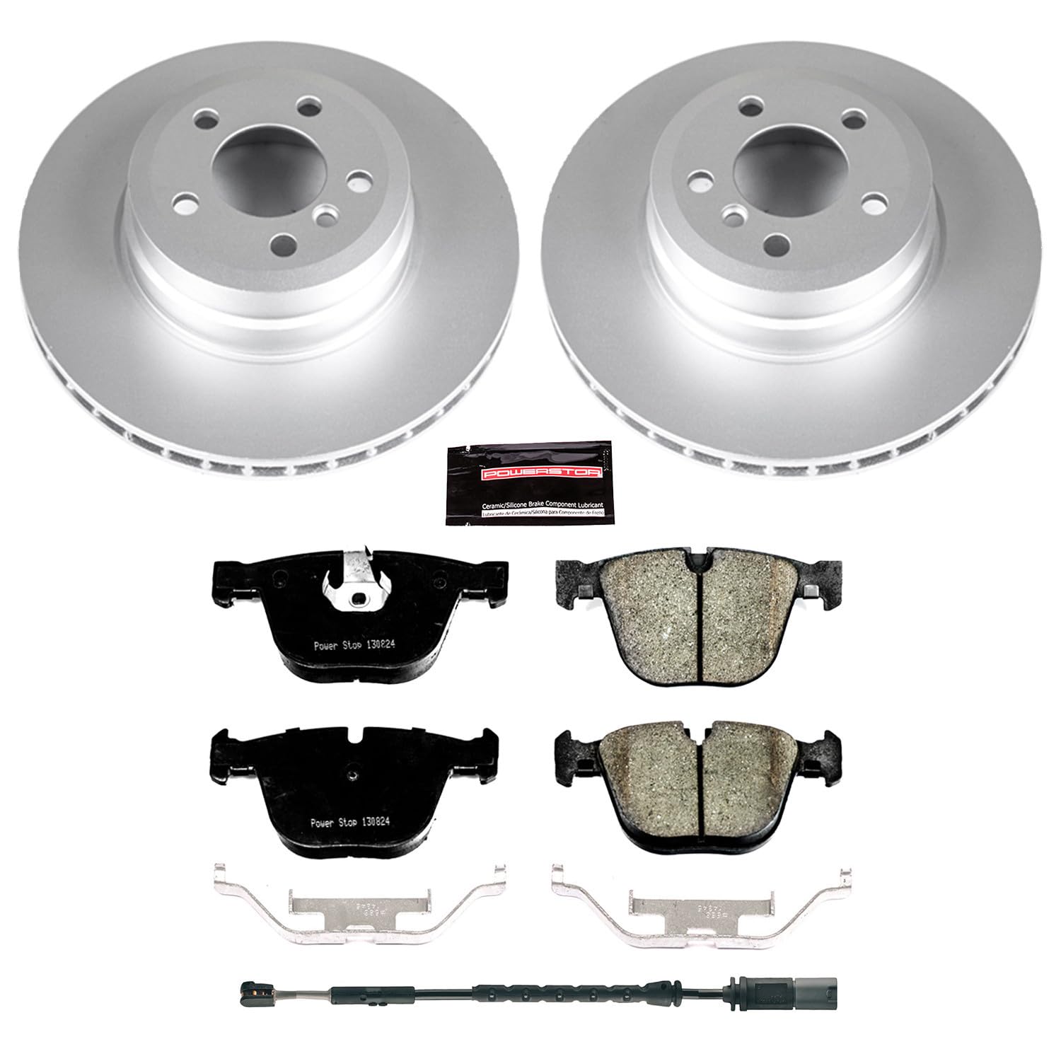 Power Stop Z23 Evolution Geomet Coated Brake Kit For BMW X5 2011-2018, BMW X6 2011-2018 [Model Specific]