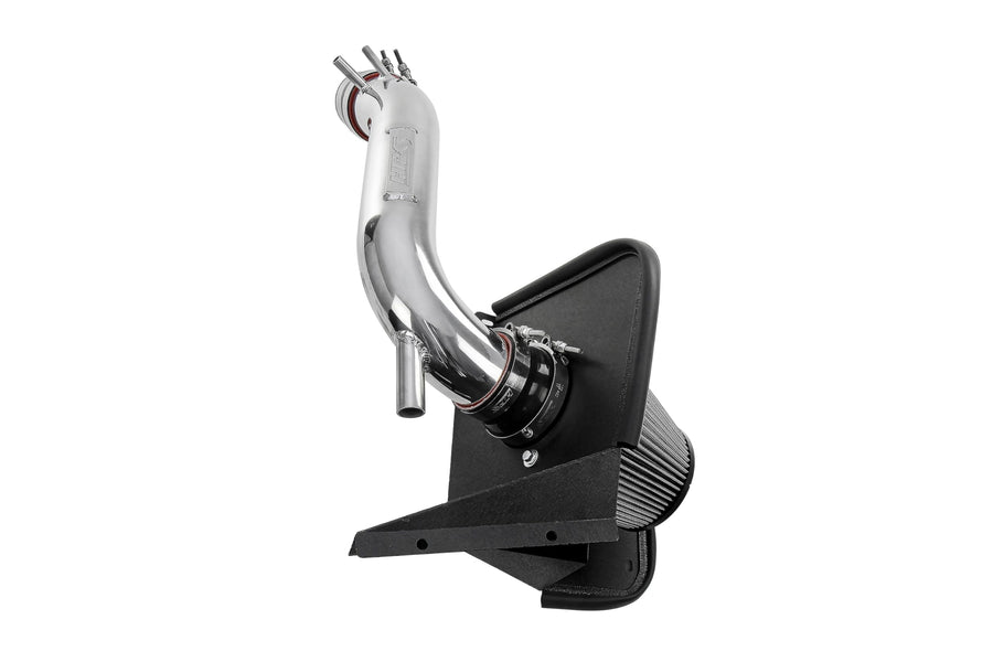 HPS Air Intake Kit Polished with Heat Shield Cool Ram Compatible for 2019-2022 Hyundai Veloster N 2.0L Turbo, 827-713P