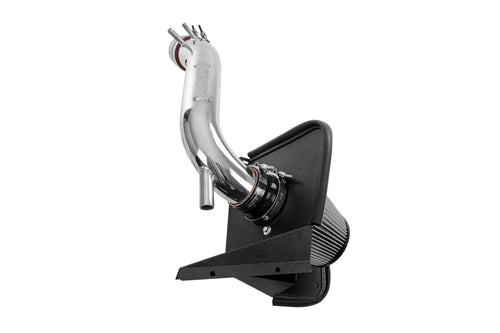HPS Air Intake Kit Polished with Heat Shield Cool Ram Compatible for 2019-2022 Hyundai Veloster N 2.0L Turbo, 827-713P
