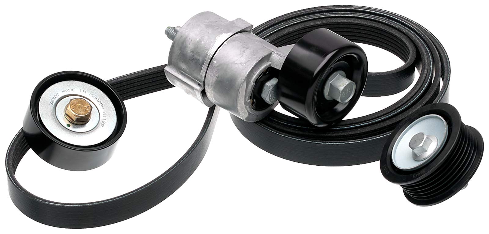 Complete Gates Serpentine Belt Drive Component Kit 90K-39071B