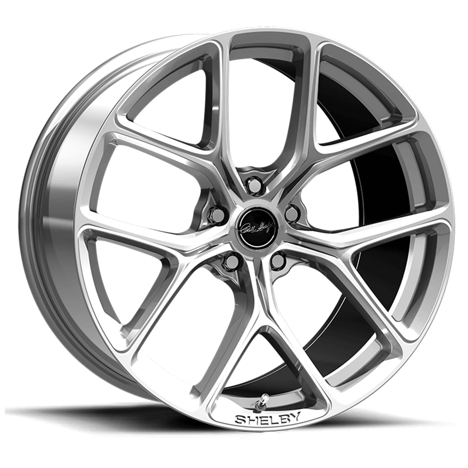 CS3-215455-CP Carroll Shelby Wheels CS3-20 x 11 in. - 5 x 114.3-50mm Offset - Chrome Powser