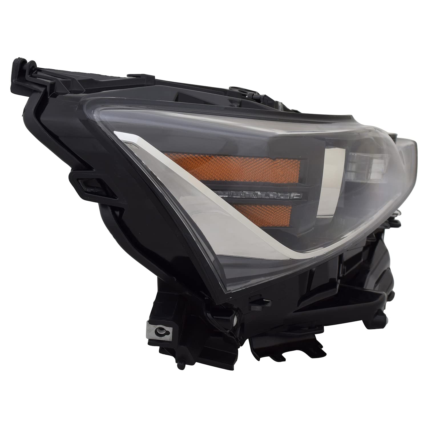Right TYC Headlight Assembly Compatible with 2017-2020 Lexus IS300