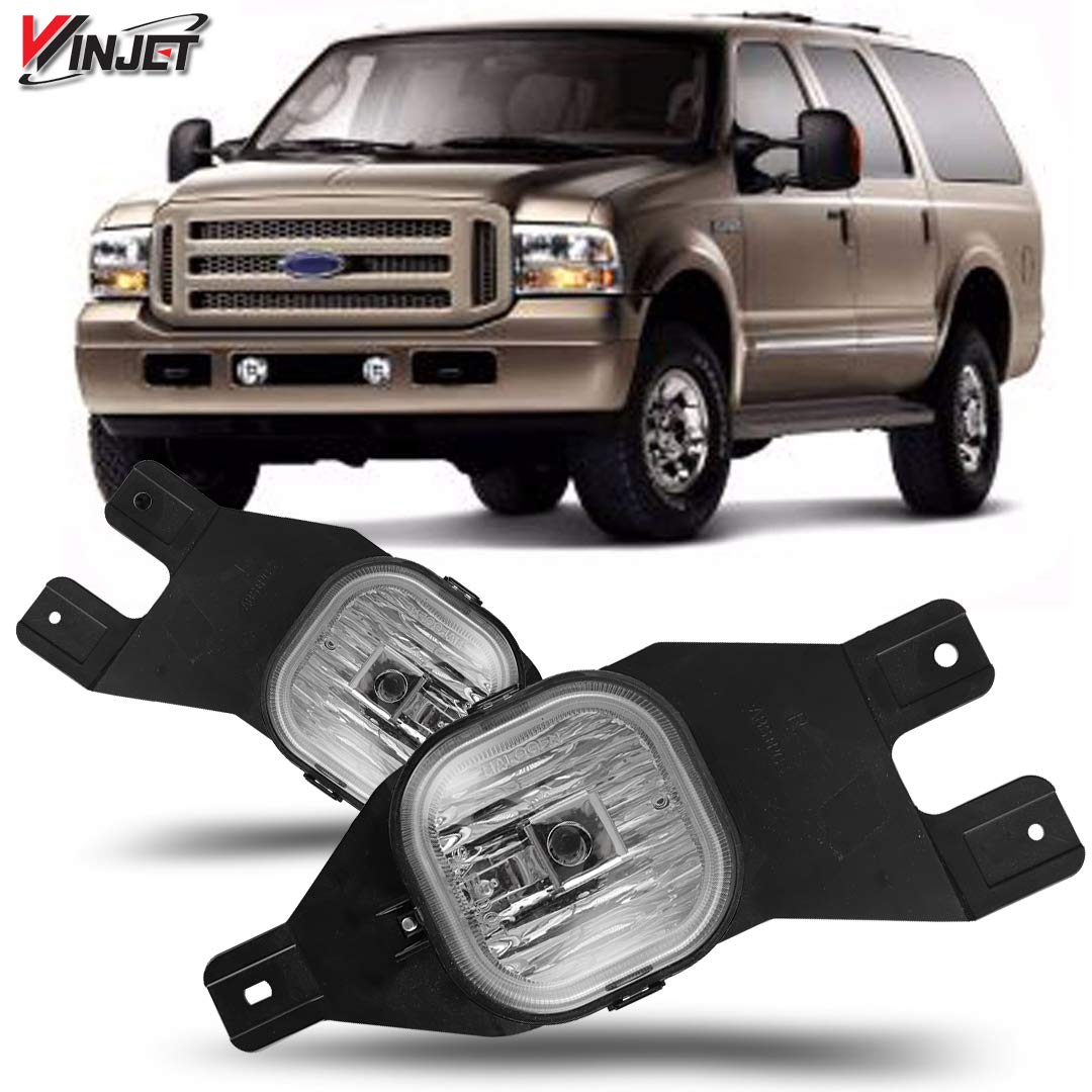 OEM Series Winjet for Ford [1999 2000 2001 2002 2003 2004 F250 F350 F450 F550 Super Duty] [2001-2004 Excursion] Driving Fog Lights
