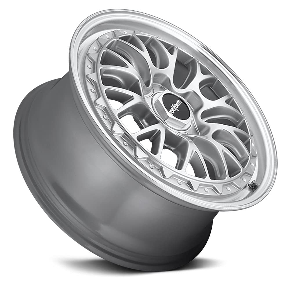 1PC Rotiform R155 19X10 5X112 GL-SLVR-MACH 35MM - R1551900F8+35