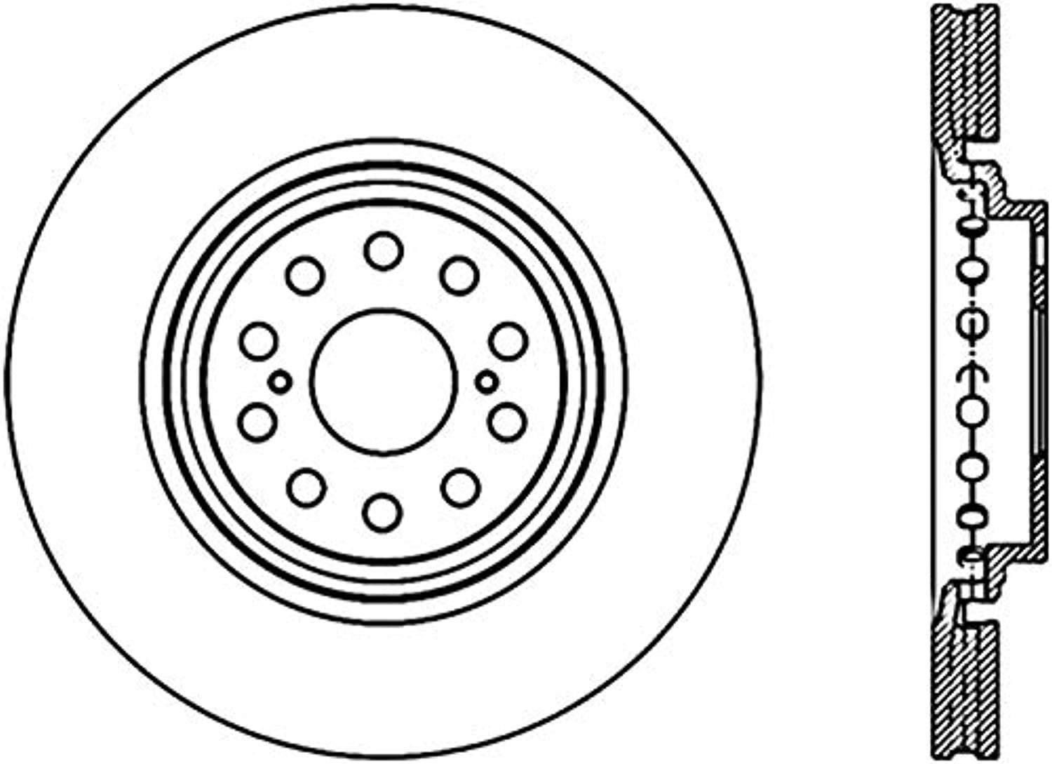 120.44151 Centric Front Brake Rotor