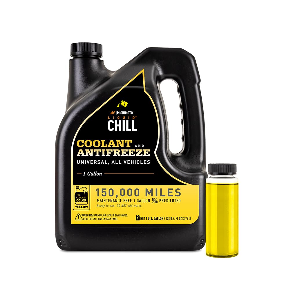 Liquid Chill® Mishimoto OE Coolant, Yellow, Universal, 1 Gallon