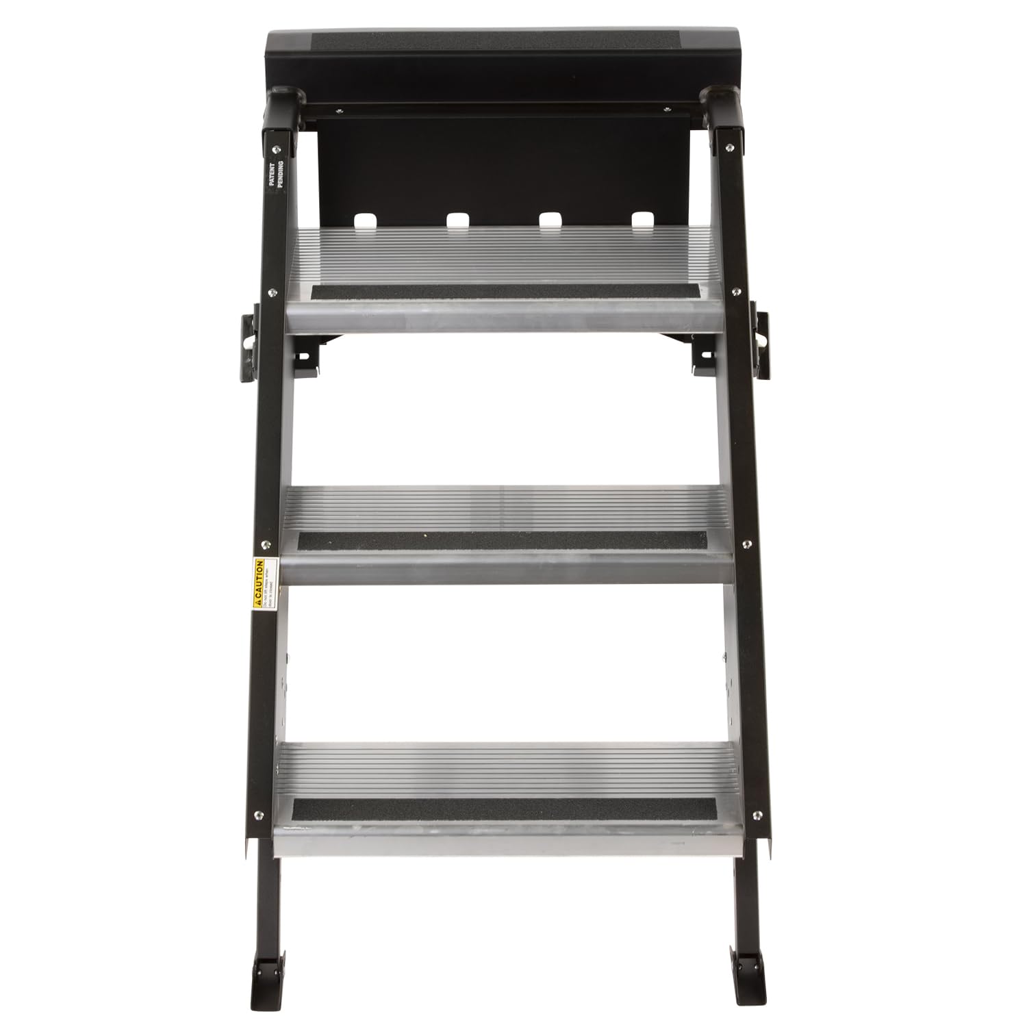 StepAbove MORryde STP-208 Fold-Up RV Entry Step - 3-Step (8" Step Rise), Fits 30" to 32" Door Width