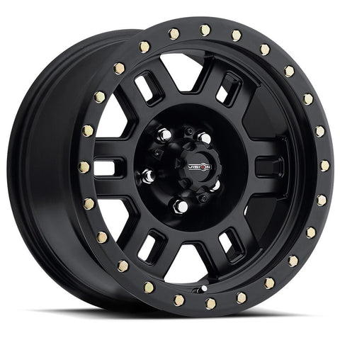 VISION 398 16X8 Manx 5x4.5 0 Matte Blk (Qty of 1)