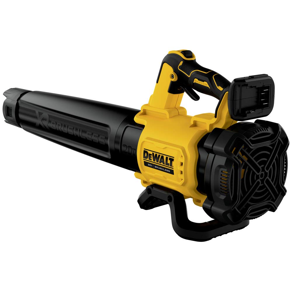 20V MAX* DEWALT XR Leaf Blower, Cordless, Handheld, 125-MPH, 450-CFM (Tool Only-Battery & Charger not Included) (DCBL722B)
