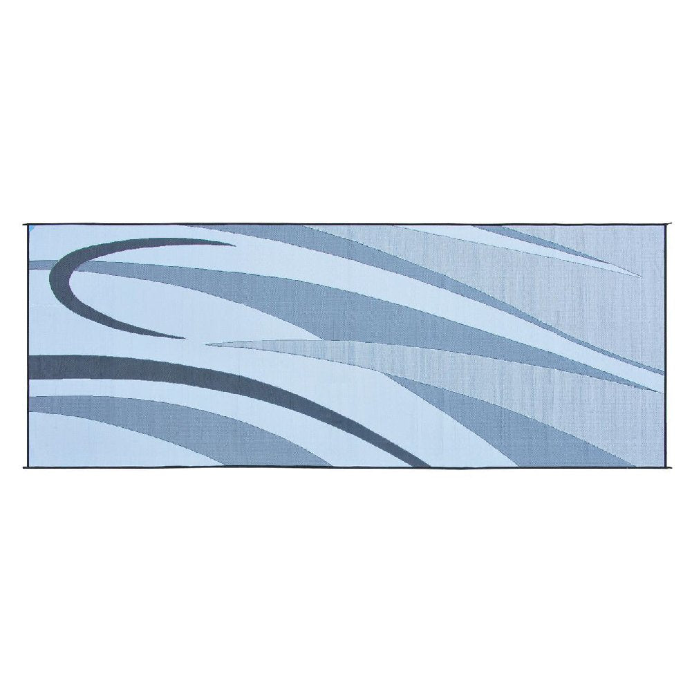Camping Stylish Ming's Mark 142.153 GC1 Black/Silver 8' x 20' Graphic Mat