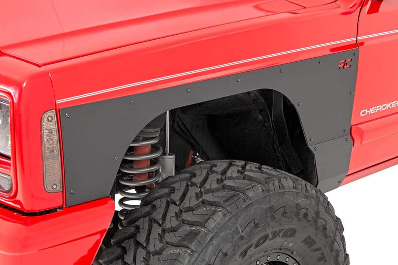 Rough Country Armor Front Quarter Panel for 1984-2001 Jeep Cherokee XJ - 10577