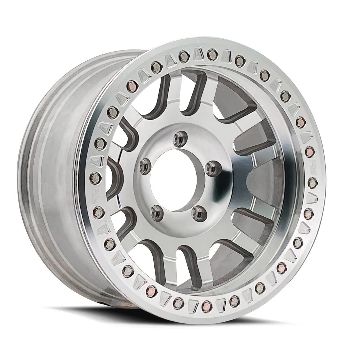 Dirty Life Tires Canyon Race (9314) Machined Wheel with Non Chrome (19 x 19. inches /1 x 17 inches, -12 i