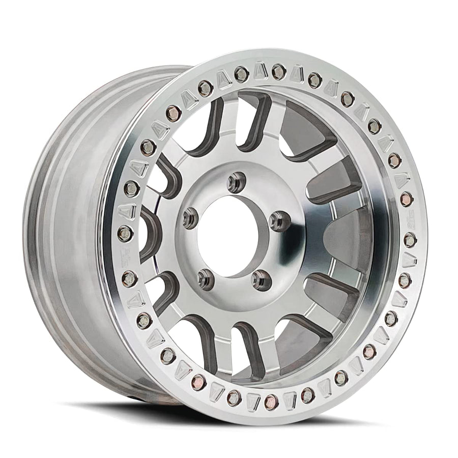 Dirty Life Tires Canyon Race (9314) Machined Wheel with Non Chrome (19 x 19. inches /1 x 17 inches, -12 i