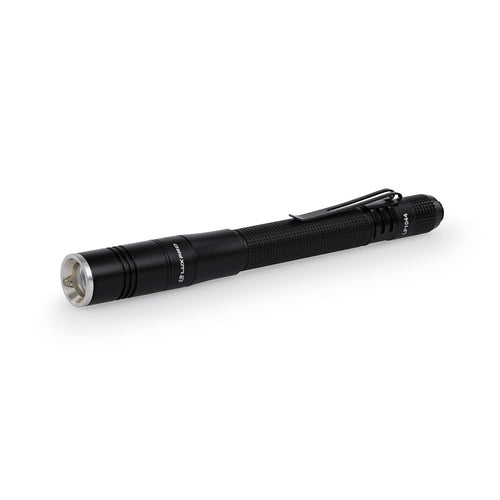 Dual Power LUXPRO Rechargeable Focusing LED Penlight Flashlight with Pocket Clip, 360 Lumen, USB Cable